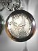 Harley Davidson Bulova Mens Pocket Watch. Raised antiqued pewter Harley-Davidson Eagle and Bar & Shield medallion dial, bold luminous hands and markers. Stainless steel case and 15