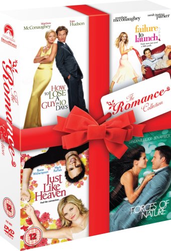 Romance Collection (How To Lose A Guy in 10 Days, Failure To Launch, Just Like Heaven, Forces of Nature)