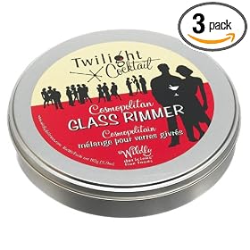 Wildly Delicious Cosmopolitan Glass Rimmer, 3.9-Ounce Tin (Pack of 3)