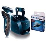 Norelco 1160cc SensoTouch Cordless Electric Razor with Jet Clean System and Replacement Heads