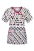 MedPro Women's Trendy Fashion Print Medical V-Neck Scrub Top with Pockets