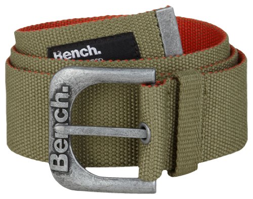 Bench Herren G&uuml;rtel Gasket, dusky green, S/M, BMUA0090_KH013