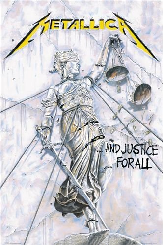 ヘビーメタル『METALLICA/メタリカ（JUSTICE FOR ALL）《GBM024》』ポスター