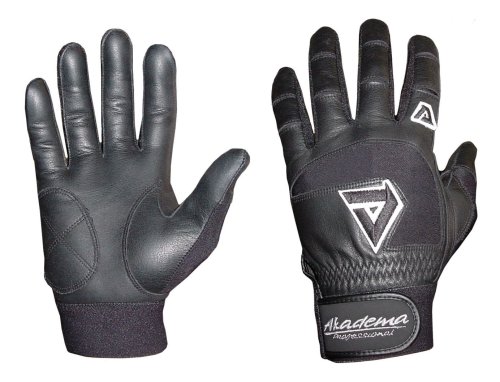 Akadema Professional Batting Gloves-Black