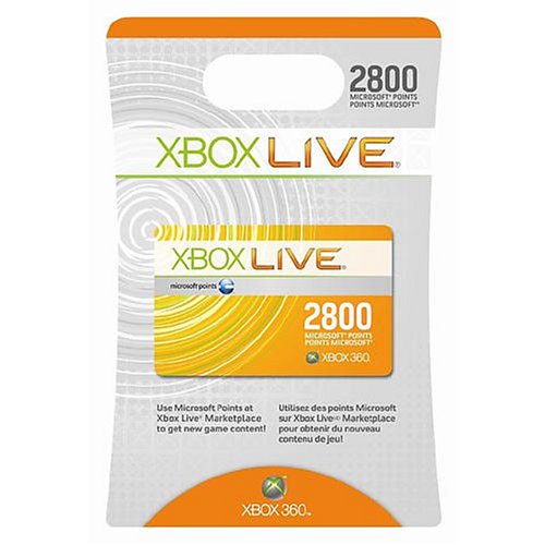 2800 Microsoft Points- Valid Canada Only!