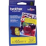 : Brother LC65HYY High Yield Ink Cartridge (Yellow)