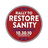The Daily Show: Rally to Restore Sanity Campaign Pin
