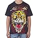 Ed Hardy Kids Boys Open Mouth Tiger T-Shirt