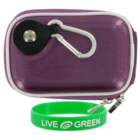 EVA Hard Shell (Candy Lilac) Carrying Case for Kodak EasyShare M590 Digital Camera