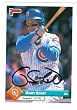 Gary Scott autographed Baseball Card (Florida Marlins)