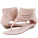 Pappy04 Low Wedge Thong Sandal MAUVE 51Yn08ap7EL. SL160 Pappy04 Low Wedge Thong Sandal MAUVE