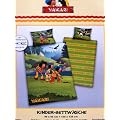 Yakari Kinder-Bettw�sche (Babybettw�sche), Wendebettw�sche, 1 x Kissenbezug 40 x 60 cm und 1 x Bettbezug 100 x 135 cm, 100 % Baumwolle mit Rei�verschluss