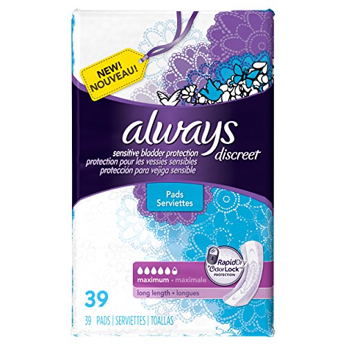 (VIDEO Review) Always Discreet, Incontinence Pads, Maximum, Long Length