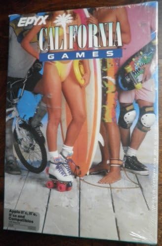 California Games by Epyx for APPLE IIc, APPLE IIe, APPLE II gs