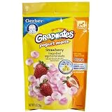 Gerber Graduates Yogurt Melts Snacks - Strawberry (Quantity of 5)