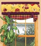 No-Sew Window Cornice