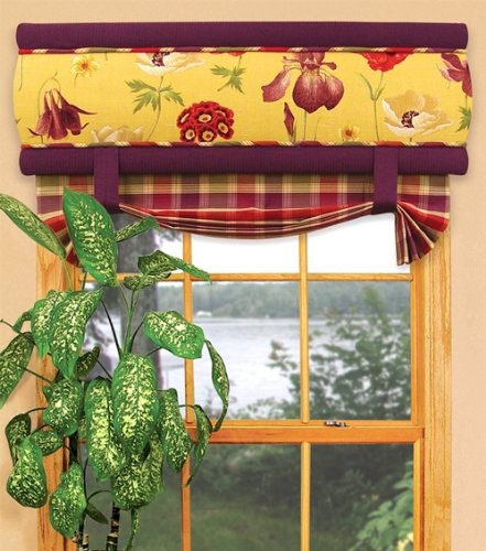 No-Sew Window Cornice