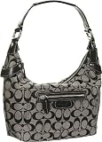 Coach Signature ''Penelope'' Hobo - Khaki & Gold or Black & Grey