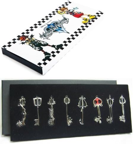 Kingdom Hearts Keyblade Pendant Set - Assorted (8 designs)