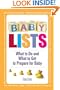 Baby Lists: What to Do and What to Get to Prepare for Baby