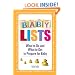 Baby Lists: What to Do and What to Get to Prepare for Baby