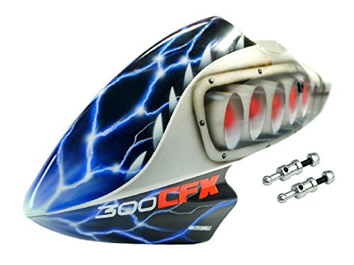 Airbrush Fiberglass Submarine Canopy : 300 CFX