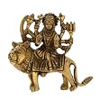 Durga Hindu Goddess Religious Statue Brass Figurines