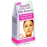 Hair Off Creme Facial Hair Remover, 1.8 oz (51 g) Tubes, (Case of 3)