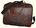 PINSTRIPE LAPTOP BRIEFCASE BUSINESS TRAVEL BAG
