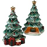 Claire Burke Ceramic Oh Christmas Tree - Tree Tealight Holder