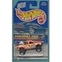Mattel Hot Wheels 1998 1:64 Scale Mixed Signals Series Orange Nissan Truck Die Cast Car 3/4