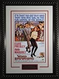 Viva Las Vegas Framed 11x17 Publicity Movie Poster - Framed NASCAR Photos, Plaques and Collages