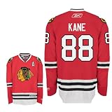 KANE #88 Chicago Blackhawks RBK Premier NHL Hockey Jersey by Reebok (NHLPA Certified Custom Sewn Authentic Twill)