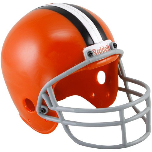 Riddell Cleveland Browns Plastic Helmet Bank