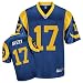 Donnie Avery Jersey: Reebok Blue #17 St. Louis Rams Replica Jersey - Medium