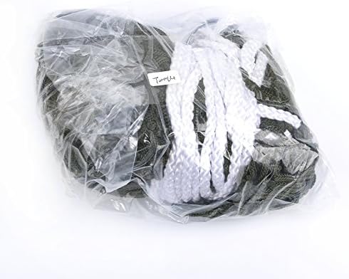 Hill Domain Bold Nylon Rope Hammock with Two Rope Army Green