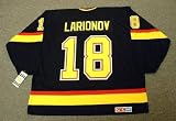 IGOR LARIONOV Vancouver Canucks 1991 CCM Vintage Throwback Away NHL Hockey Jersey