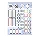 Blueline MiracleBind Notebook, Red, 11 x 9.625 inches, 150 Pages (AF11150.83)