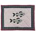 Cabin, Fish, Crib Toss Pillow 12X16