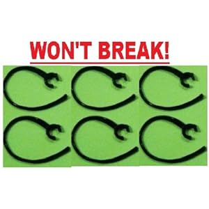 6 pc NEW Motorola H270 375 385 390 560 620 680 690 695 790 H12 15 Hk200 Lg Hbm 210 310 330 520 570 Samsung Wep 480 490 650 750 850 870 Modus 3500, Plantronics 925 975 M100 M1100 Ear Hook Earhook Clip Loop Replacement Designed & Manufactured By