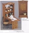 Reutter Porcelain Miniature Folding Table Empty