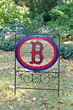 Boston Red Sox Glass Yard Sign