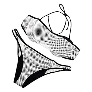 Mysuntown Push Up Bikini Swimsuits for Women Two Pieces Set Bathing Suit