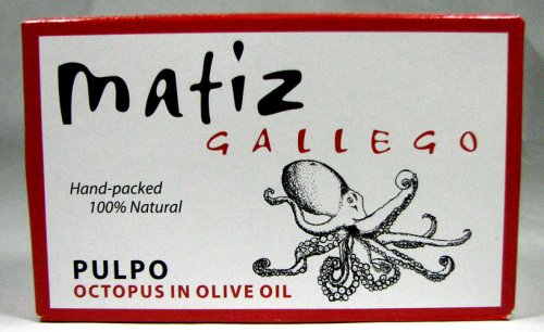 Matiz Gallego Pulpo Octopus in Olive Oil 4.2 Oz. by Connorsa
