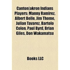 Canton]akron Indians Players; Manny Ramirez, Albert Belle, Jim Thome, Julin Tavrez, Bartolo Coln, Paul Byrd, Brian Giles, Don Wakamatsu