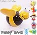 WitnyStore Piggy Bank Ceramic Cute Handmade Paint Coat Figurine Fancy Animal Decor Collect Coin Hight Quality (Bee Cute)