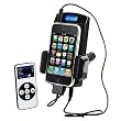 Apple Ipod 5-in-1 Black Fm Transmitter Car Kit with Car Adapter for Ipod 3rd, 4th, 5th Generation, Mini, Photo, U2, Nano 2nd Gen, Video, Classic, Touch + iPod Touch Silicone Case(black)