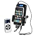 4-in-1 Black Fm Transmitter Car Kit with Remote and Car Adapter For Apple iPod / iPhone / iTouch / Nano / iPad / Video / Shuffle