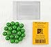 Green Opaque 16mm Glass Marbles Pack of 20 Wondertrail WONGM102