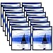 Americanflat 12 Pack - 8x10 Black Frames with Glass Fronts